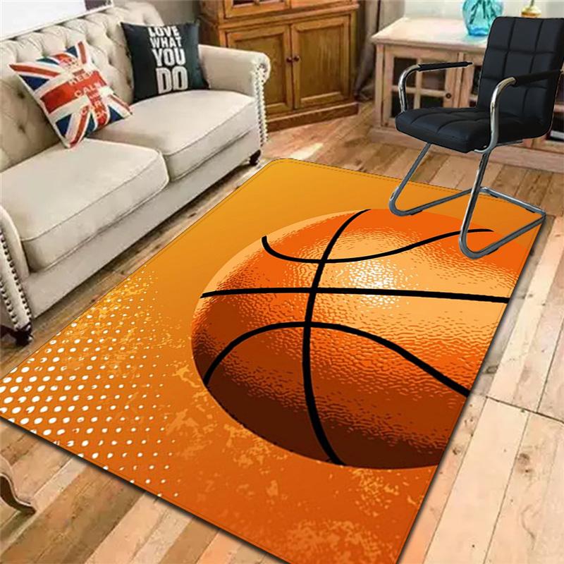 Basketball Rug Floor Mat for Living Room or Bedroom Soft and Comfortable Carpet a Gift for Birthday and Holiday.MFF0918403