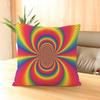 Colorful Geometrics Cubes Spots Home Decor Pillows Sofa Decorative Cushion Cover Modern Rotating Geometric Movement Pillow Cases