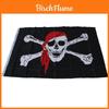 Jolly Roger Piratenvlag Banner Polyester Materiaal Halloween Decoratie Voor Piratenliefhebbers