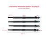 EGP69-1 4 Pieces Heater Glow Plugs 12 Volt for Perkins 2666A016 1103 1104 1106