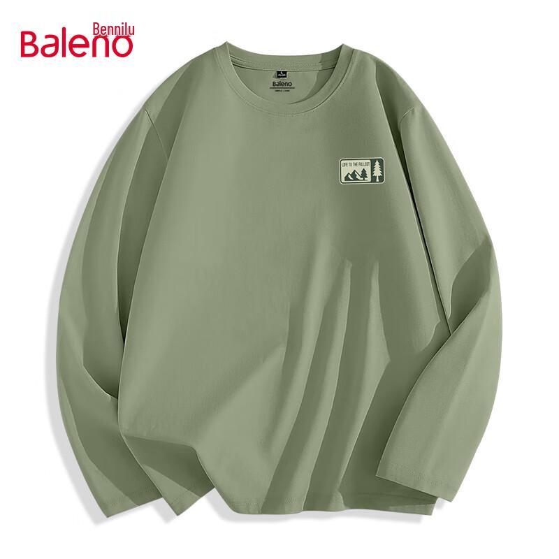 Baleno Unisex Heavyweight Cotton Long Sleeve T-Shirt