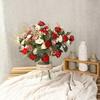 Artificial Flowers Silk Rose Festival Wedding  Bouquet Home Room Arrangement Vase Window Sill Photography Props Arch Stage Props