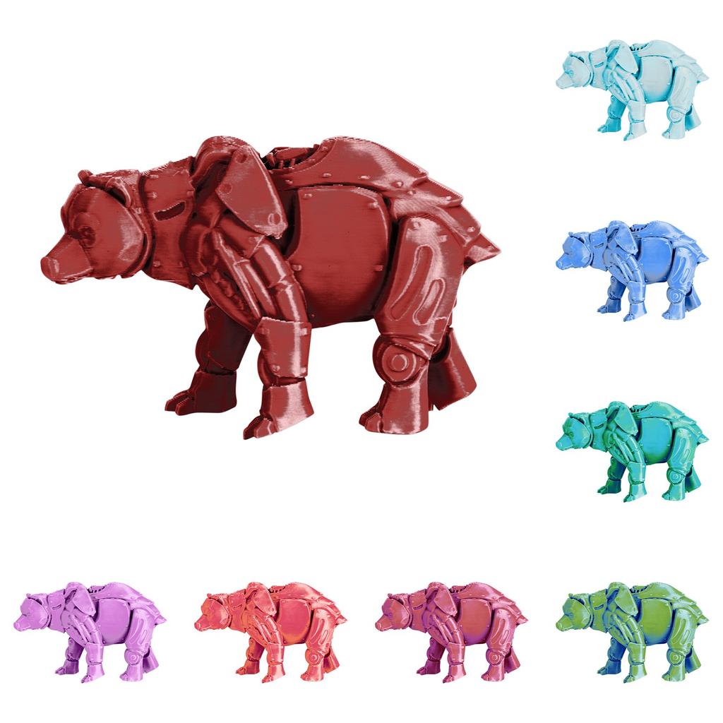 3D-gedrucktes mechanisches Tierspielzeug, Heimdekorationsornamente, Modellspielzeug