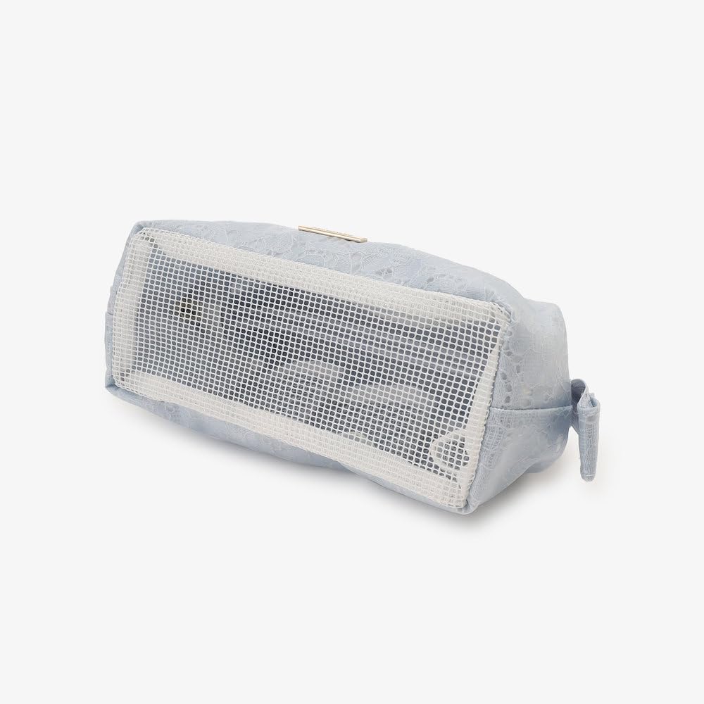 Tea AfternoonTea LIVING Pouch JF24 Lace Wire Pouch Blue [Afternoon Living]