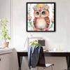 New Arrival 5D DIY Full Circle Diamond Painting "Painted Owl" Embroidery Cross Stitch Home Decor Gift