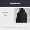 SCALER Men's Outdoor Mid-length Goose Down Parka