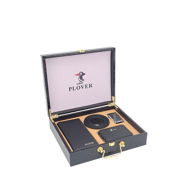 PLOVER Men s Leather Belt Gift Set