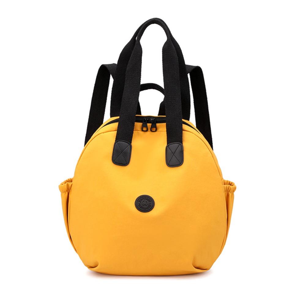 Korean Style Round Shape Shoulder Bag Large Capacity Fitness Bag Swimming Nylon Backpack Girls