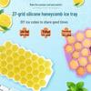 Silikon Hålkaka Isbitsform - 37 Fack Lätt att Släppa Form
