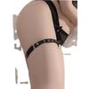 Harajuku Punk Gothic Rivet Leather Thigh Strap - Female Elastic Leg Tie Accessories