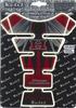 Katie Keiti Tank Pad for Honda with UV Clear X THD204R Wing/Red Coating, 17.5 22.0 Cm,