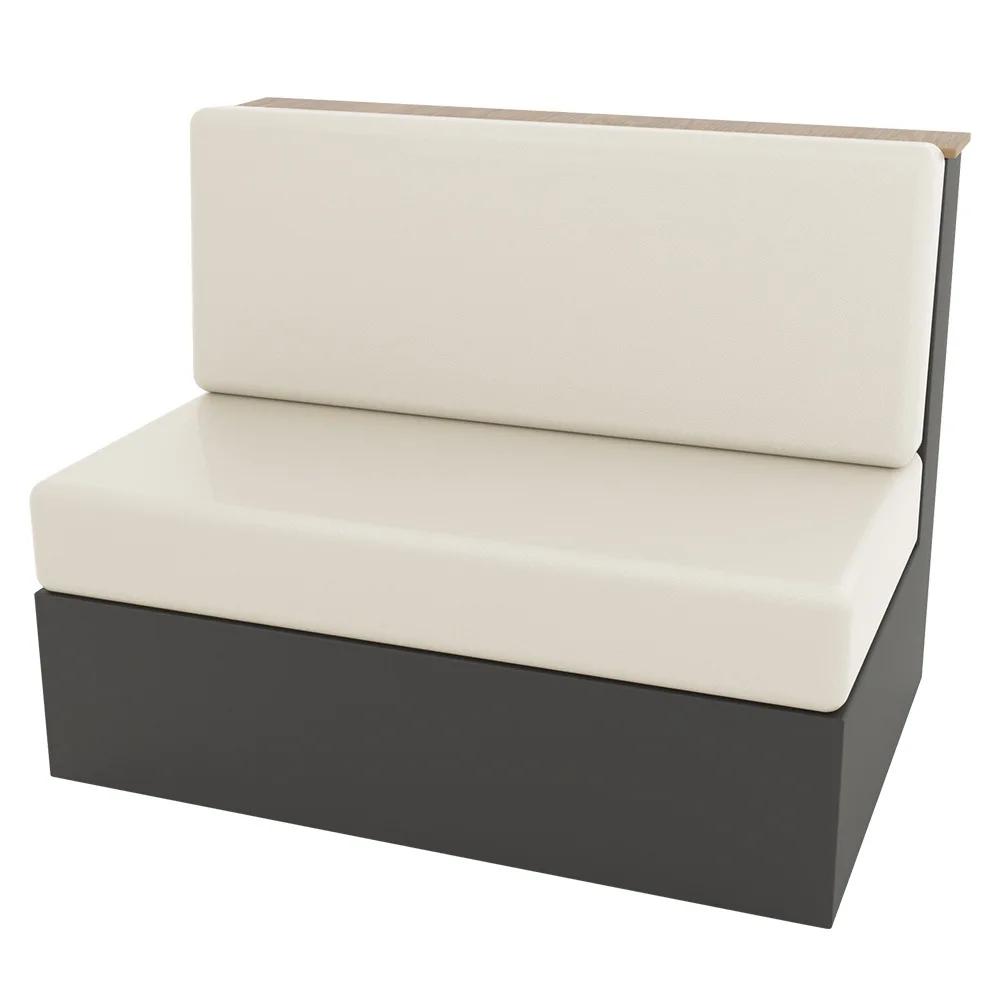 2pcs/Set PU Waterproof Solid Color Stretch RV Dinette Cushions Cover Spandex Soft RV Camper Car Bench Seats Covers