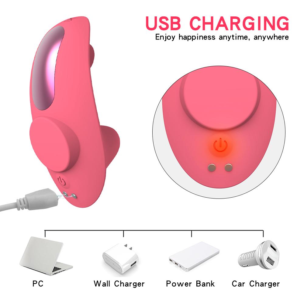 For Women Panties Clitoris Sucker Vibrator G-Spot Powerful Vibration Stimulator Female Clitoris Vaginal Massager Female Sex Toys