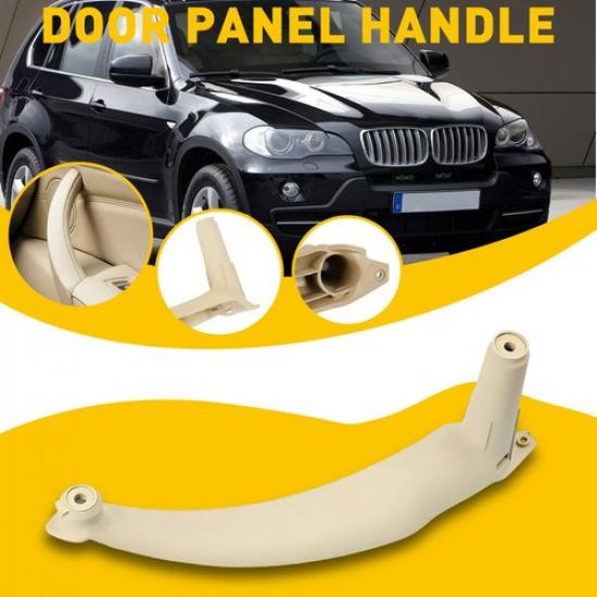 Fit E70 07-13 SAV BMW X5 Front Right or Interior Rear Door Panel Handle Beige