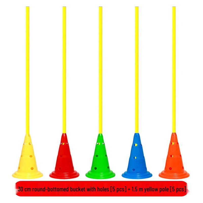 Children's Sports Training Hurdles and Cones Set