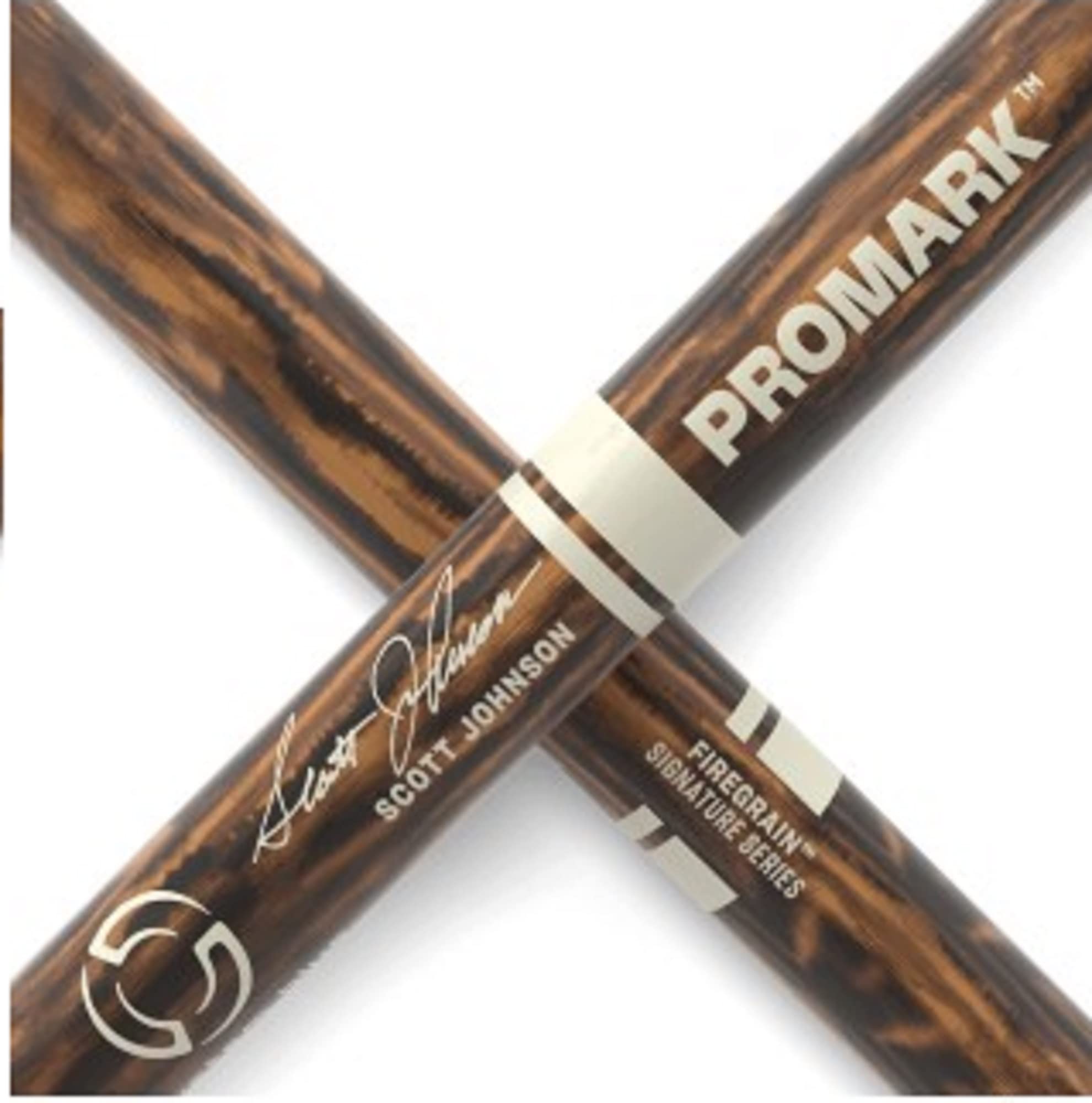 

PROMARK Палочки для маршевого барабана, Серия Signature, Скотт Джонсон FireGrain Гикори Деревянный наконечник, TXDC17W-FG (435 мм x 17,8 мм)