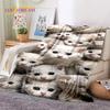 Persian Cat,Cute Calico Cat,Ragdoll Cartoon Soft Flannel Blanket for Beds Bedroom Sofa Picnic,Throw Blanket for Outdoors Leisure