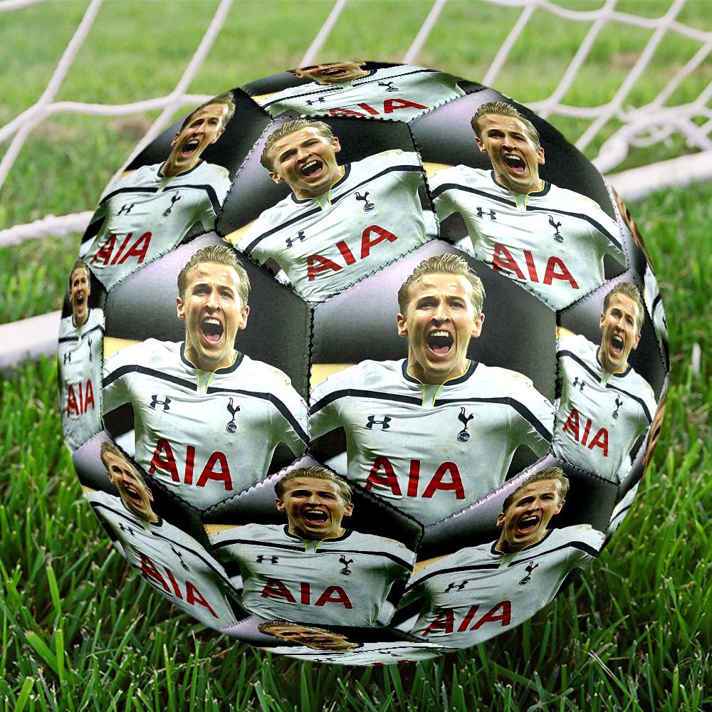 1pc Tottenham Hotspur Celebration Size 5 Indoor Soccer Ball Colorful Machine Stitched PVC Competition Ready Durable High-Bounce. Q7068 Size 5