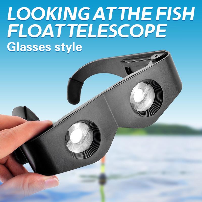 High-Definition Fishing Telescope Adjustable Vision Binoculars Telescope Portable Low-Light Telescope Bird Watching Glasses