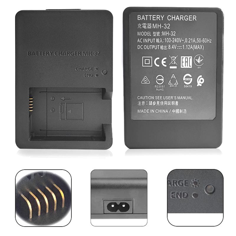 MH-32 MH32 Charger Camera for Nikon EN-EL25 ENEL25 EL25 Battery Nikon Z50 ZFC Z30 Z50II Micro Single Camera