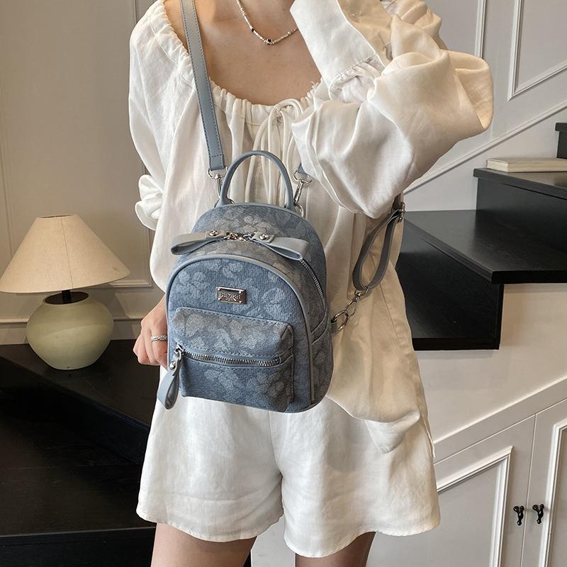 Niche Backpack Bag Women's New Fashion Mini Schoolbag Versatile Commuter Backpack