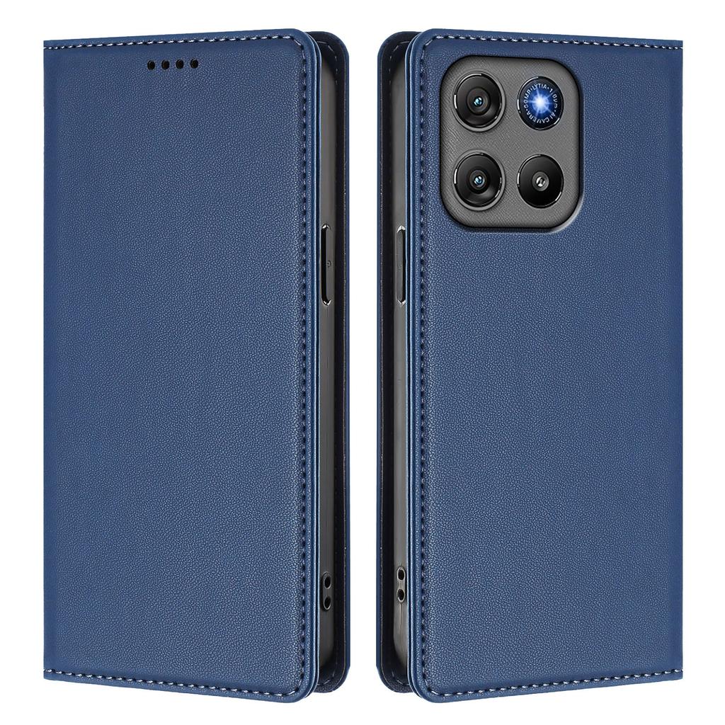 For Motorola Moto G67 Power 5G Leather Wallet Case Magnetic Closure RFID Blocking Phone Cover