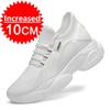 Fashion New Summer Men Sneakers 8CM Elevator Shoes Hidden Height Increasing Shoes For Men 10CM Casual Sport Breathable Heightening Shoes