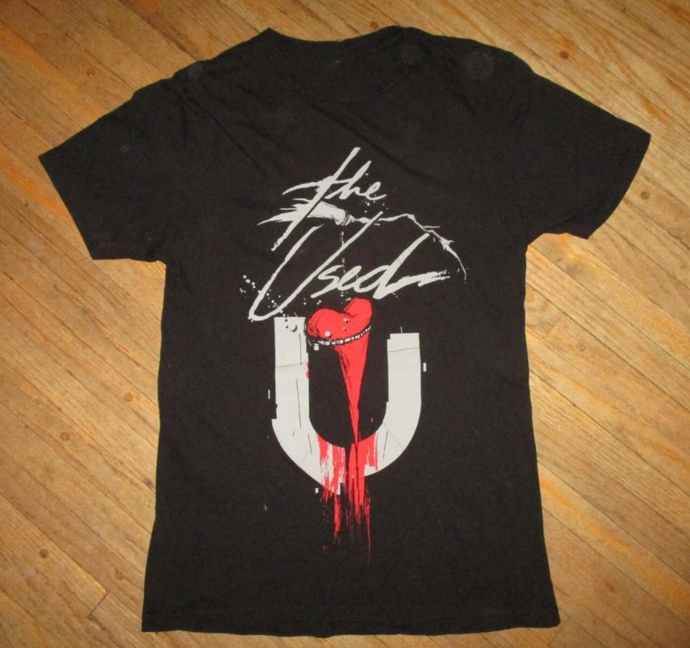 

THE USED Orem Utah Bert McCracken Band Blood Heart T-shirt size S-4XL 4XL
