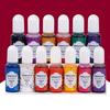 13 Colors Epoxy UV Resin Coloring Dye Liquid Epoxy Pigment Resin Colorant Fading Resistance10ml Translucent