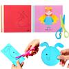 Children Handicraft Toys Paper-cutting Art Brain-boosting Hands On Ability Training Parent-child Interaction Toys for Kids TMZ