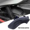 Plastic Motorcycle Mudguard Matte Black Extension Rear Splash Pad Carbon Fiber Protection Cover for PCX160/ADV160