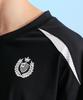 Leijibi Hydro Mesh Performance Oversized M Rash Guard Short Sleeve Jersey Black