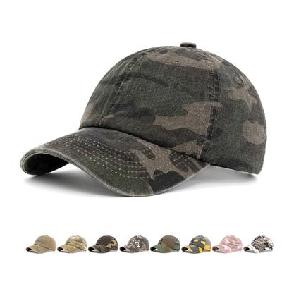 Camouflage Baseball Cap Spring Summer Men Outdoor Sports Cap Sunshade Cap Camping Cap