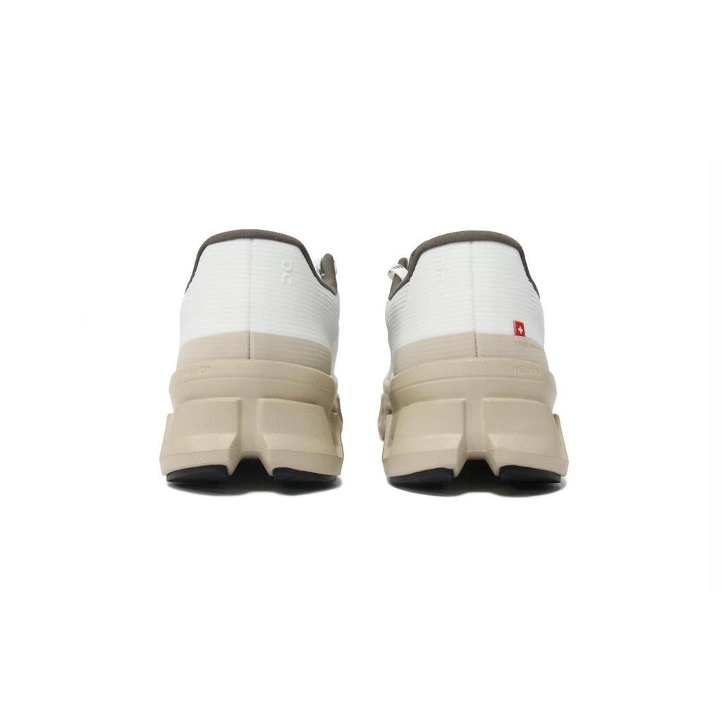 On Cloudmonster Void Breathable Low top Running Shoes Men's Gold White Red 3MG10571217(Team1492-)