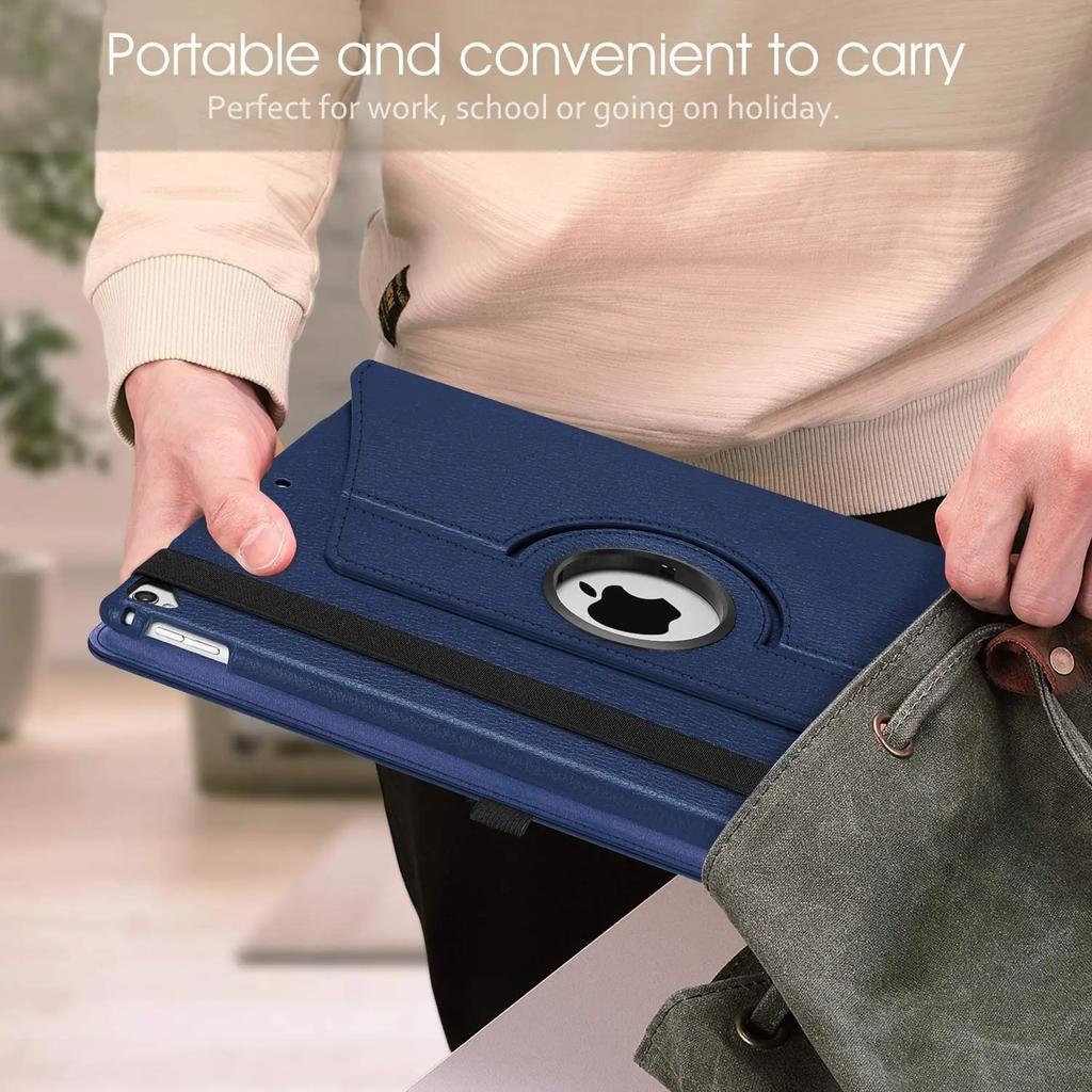 Case For Apple iPad Pro 12.9 / 360 Rotating Smart Cover iPad Air 13 12.9"-22 PU Leather Funda Tablet Shell