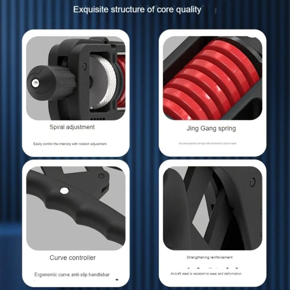 Nonslip Grip Hand Grip Strengthener 5-165KG Range Grip Strength Device  Strength Training