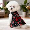 Pretty Summer Dog Clothes Breathable Dog Sleeveless Dress Fashion Cute Puppy Clothes  Pet Costumes