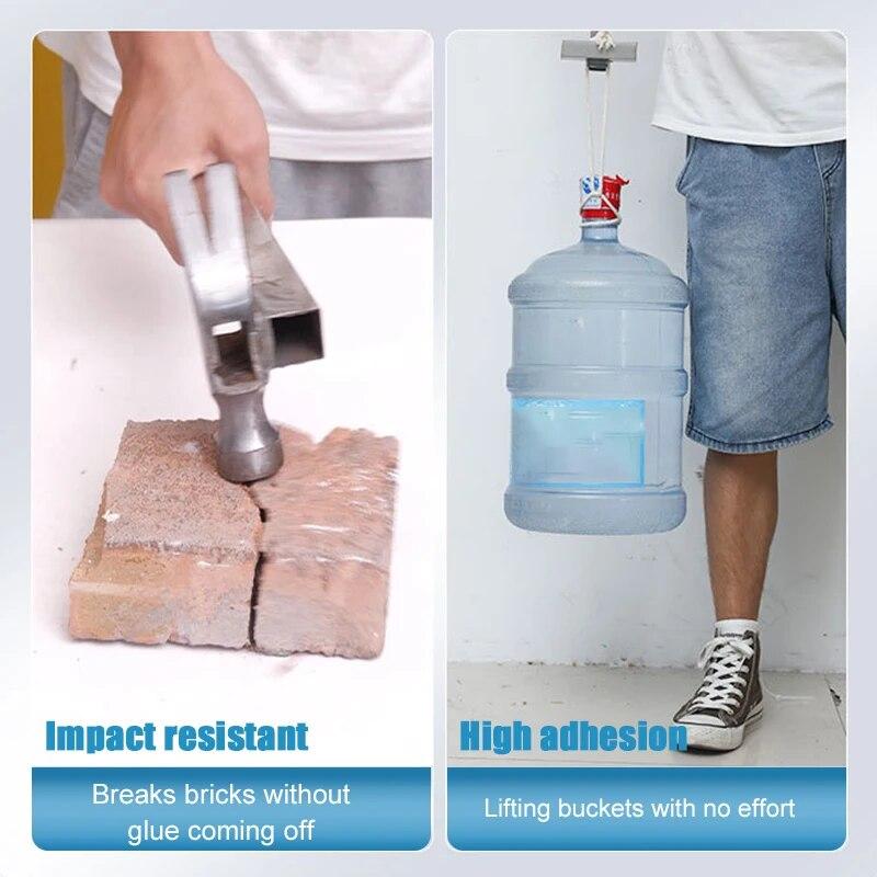 Colla per riparazione di colate AB Riempitivo per saldatura di metalli liquidi resistente alle alte temperature Colla per riparazioni di metalli per difetti di fusione di metalli