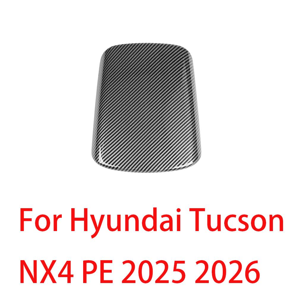 For Hyundai Tucson NX4 -2026 Carbon Fiber Armrest Box Cover Trim Interior Accessories