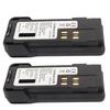 2Pcs Replacement 3000mah 7.4V Li Ion Battery with Belt Clip for Motorola XiR P8606 XiR P8660 XiR