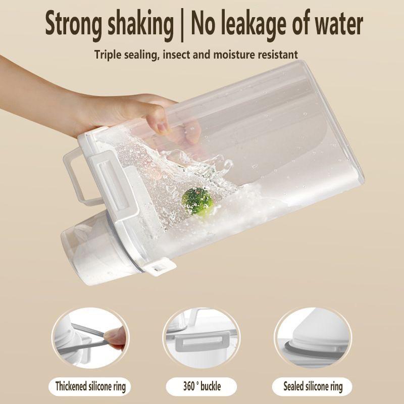 Lebensmittelechter verschiedener Getreide-Konserveneimer, versiegelter Mehlvorratsbehälter, multifunktionale Reis- und Getreidelagerbox