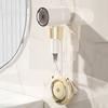 360° Adjustable Hair Dryer Fixer Wall-Mounted Hair Dryer Storage Rack  Hair Dryer Organization