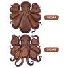 Octopus Charcuterie Platter Charcuterie Board Animal Themed Charcuterie Tray Food Serving Tray for Seafood Lovers & Entertainers