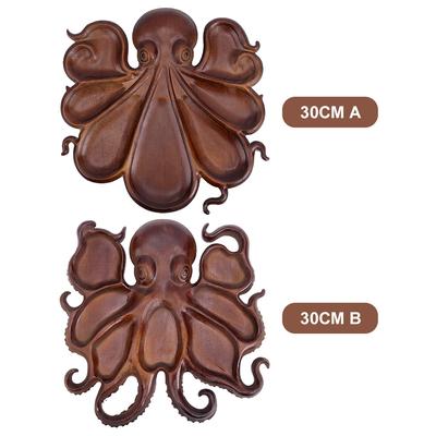 Chobotnicový uzeninový talíř Charcuterie Board Zvířecí téma Charcuterie Tray Servírovací podnos pro milovníky mořských plodů a hostitele