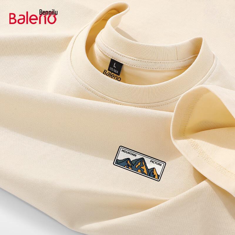 Baleno Men's Simple Mountain Series Short Sleeve T-shirt