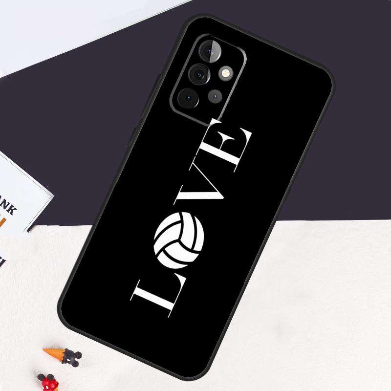 Love Play Volleyball Case For Samsung Galaxy A05 A06 A26 A16 A56 A36 A22 A32 A52 A54 A34 A14 A55 A15 A53 A33 A35