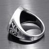 Cross Ring European and American Believer Missionary Ring Men's Ring