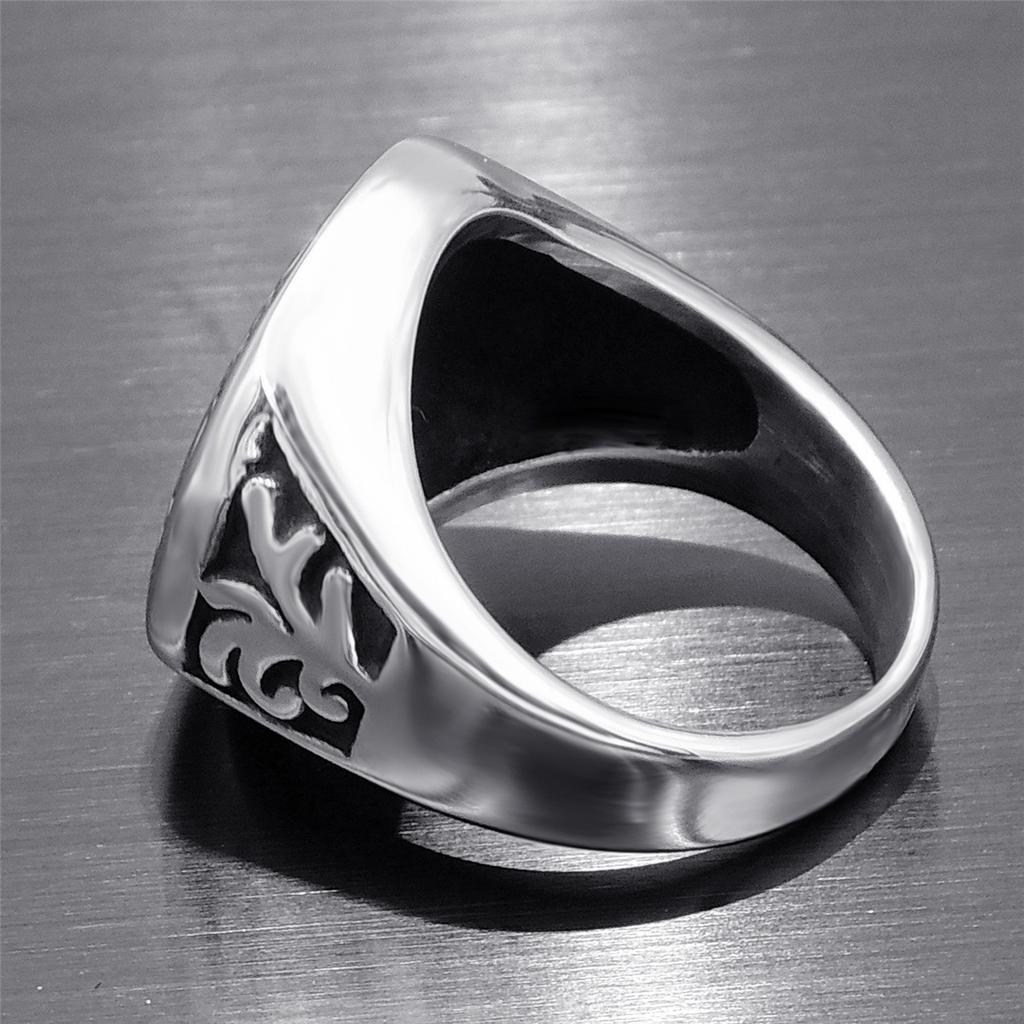 Cross Ring European and American Believer Missionary Ring Men's Ring