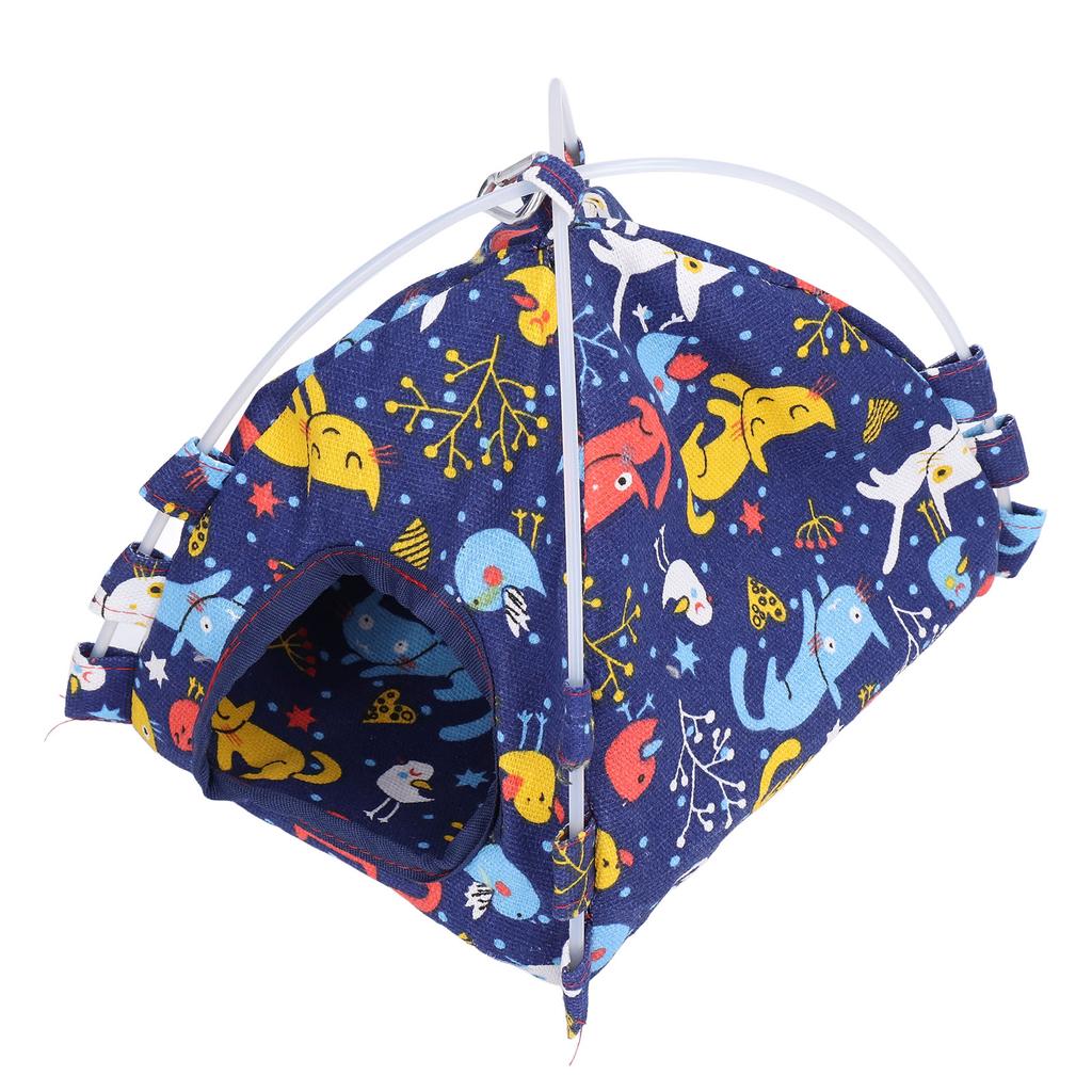 Bird Bed Hook Design Save Space Foldable Portable Soft Comfortable Hangable Bird Tent for Home