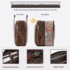 Convertible Genuine Leather Travel Bag with Hidden Straps, Expandable Large Capacity, Multifunctional for Casual Use